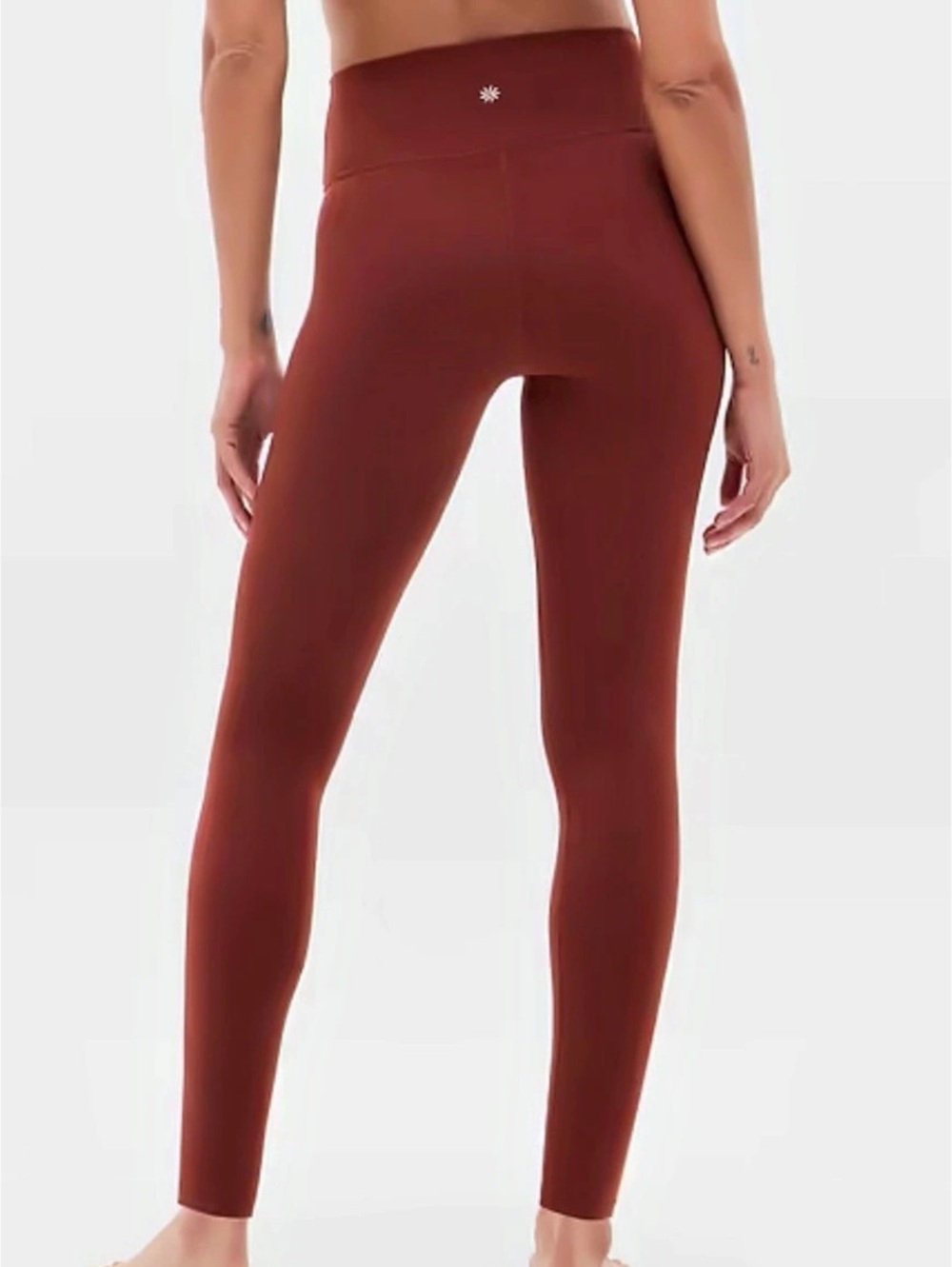 Athleta Ultra High Rise Elation Tight Leggings Red Small